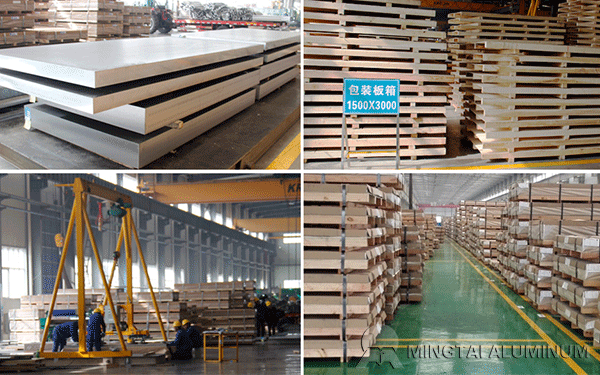 Mingtai Aluminum signed order for 125 thickness 6061 t6 / t651 ultra-thick aluminum sheet